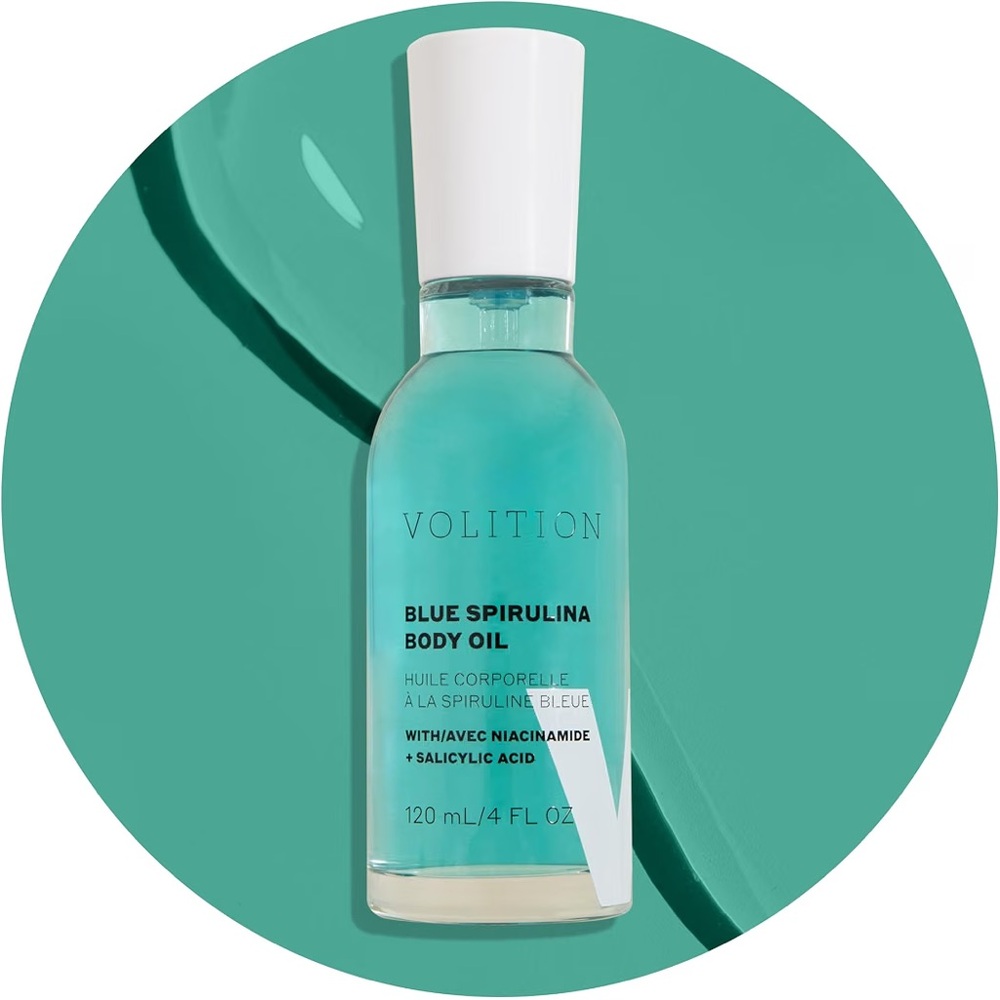 Volition Blue Spirulina Body Oil - New in Box $52 MSRP